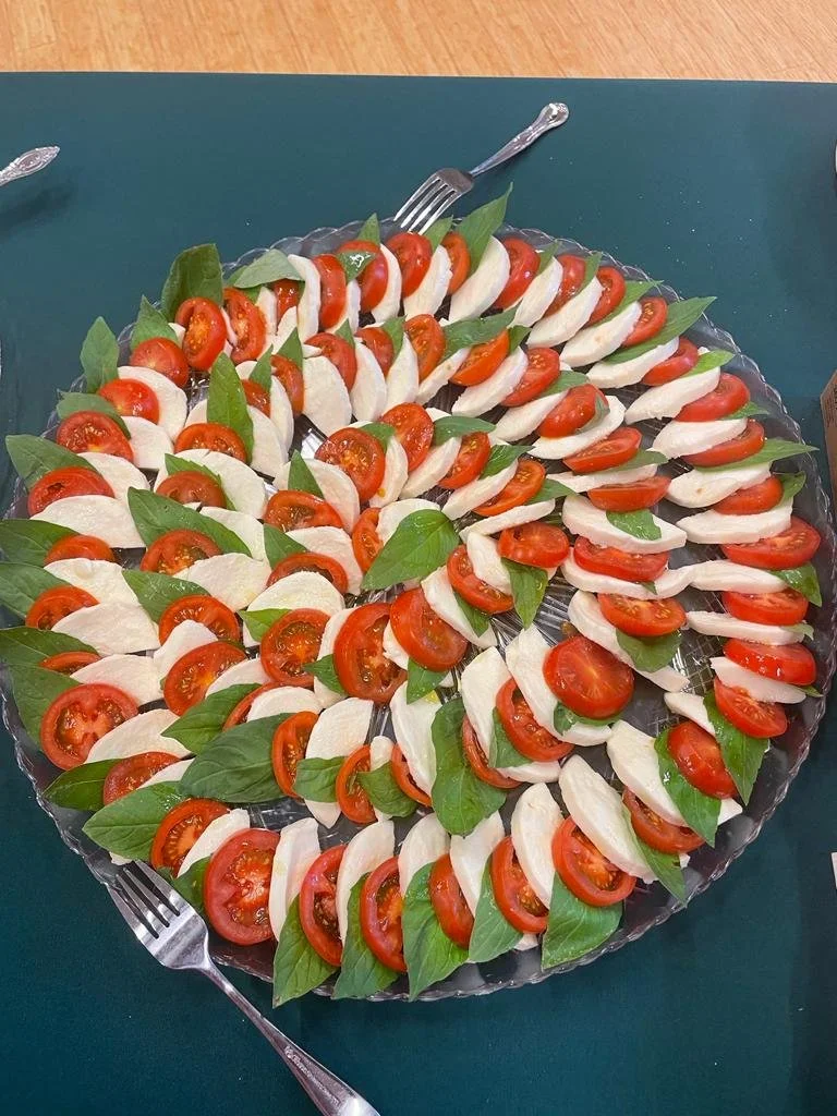 Early breakfast catering selection